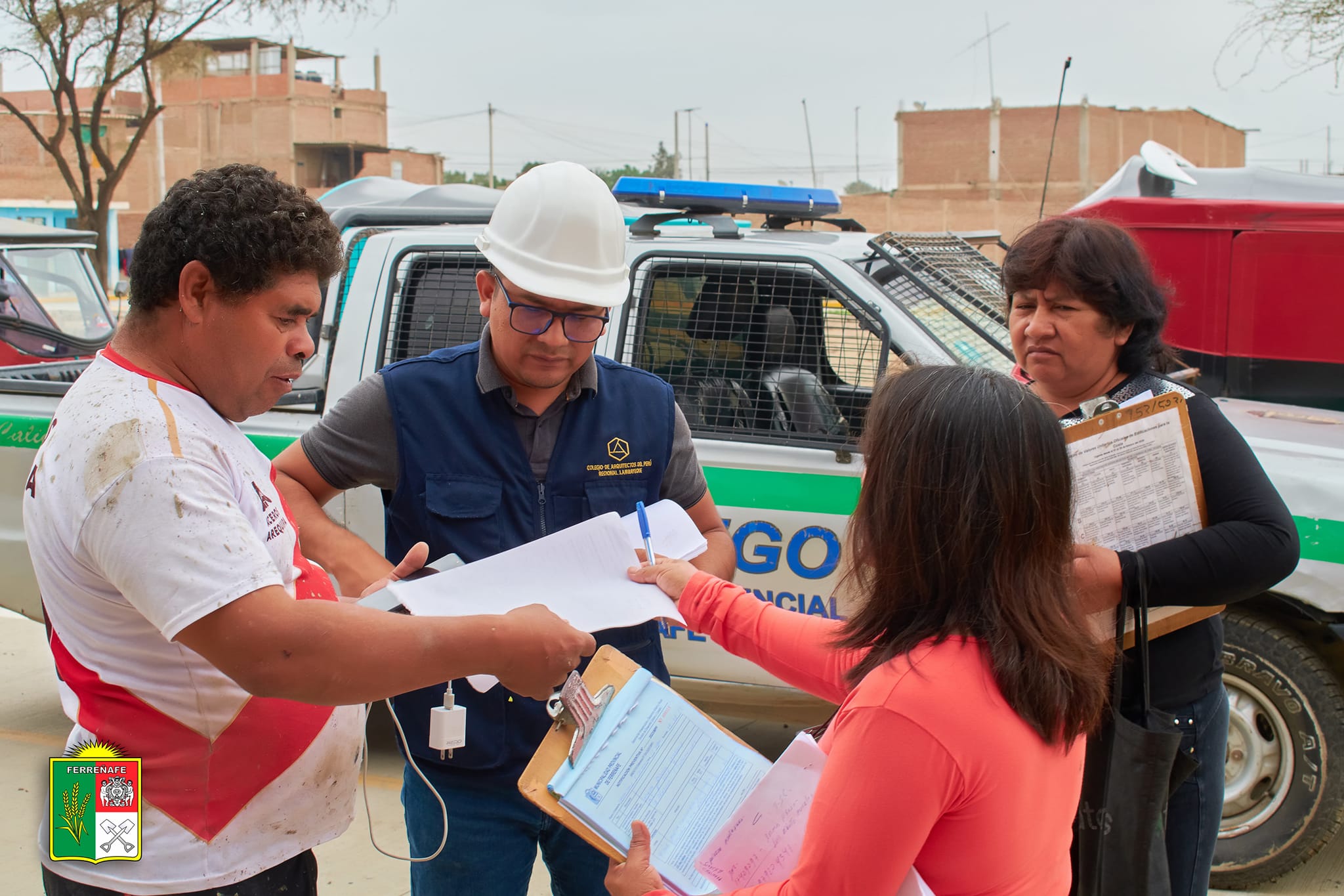 Inspección a las construcciones en el distrito de Ferreñafe