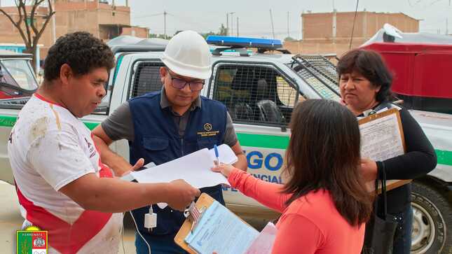 Inspección a las construcciones en el distrito de Ferreñafe