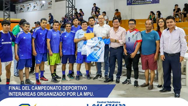 EMSEU S.A.C, quedó como sub campeón en campeonato de la MPU