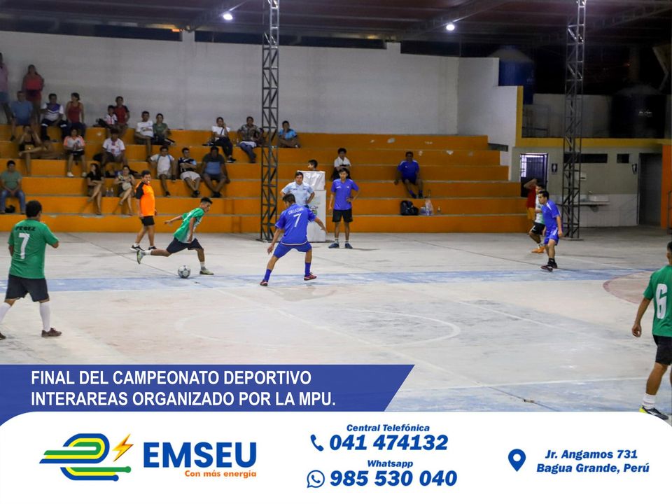 EMSEU S.A.C, quedó como sub campeón en campeonato de la MPU