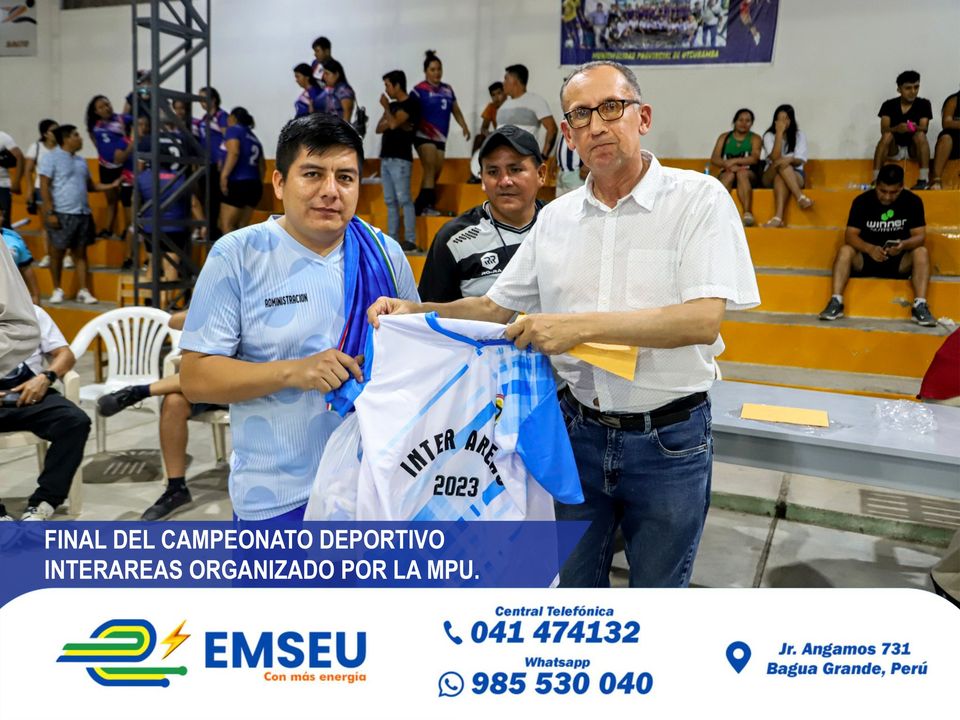 EMSEU S.A.C, quedó como sub campeón en campeonato de la MPU