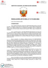 Vista preliminar de documento Resolución Jefatural N° 0172-2023-INIA