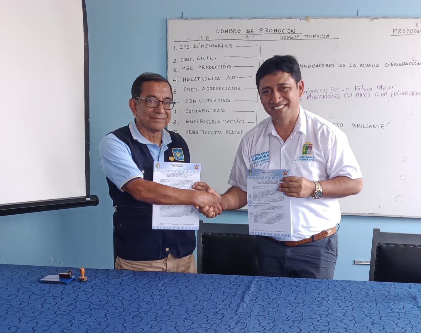 Convenio marco entre MPF y Instituto Tecnológico