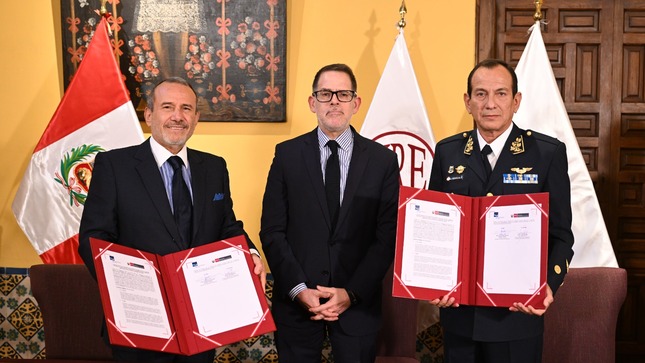 Cancillería y Agencia CONIDA suscriben convenio que fortalecerá colaboración para aprovechamiento de las actividades espaciales