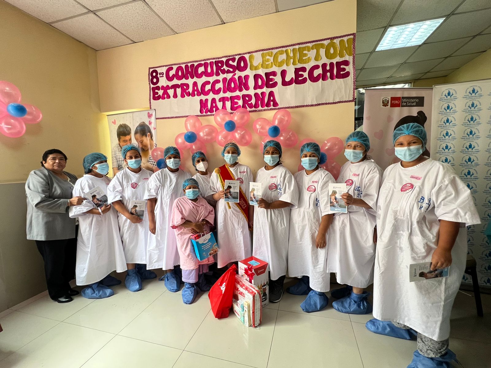 Concurso Lechetón extracción de leche materna