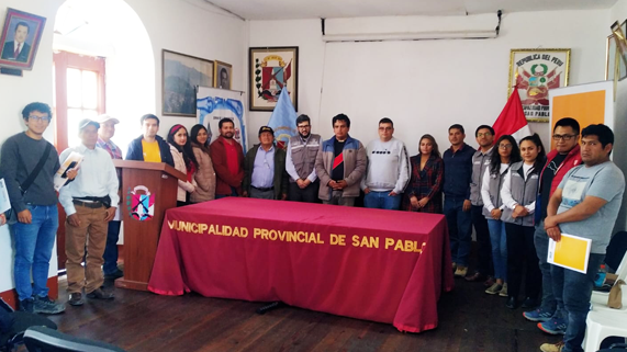 Brindamos charla de gestión prospectiva y correctiva de GRD a servidores de las provincias de San Pablo, Contumaza, San Miguel y Cajamarca