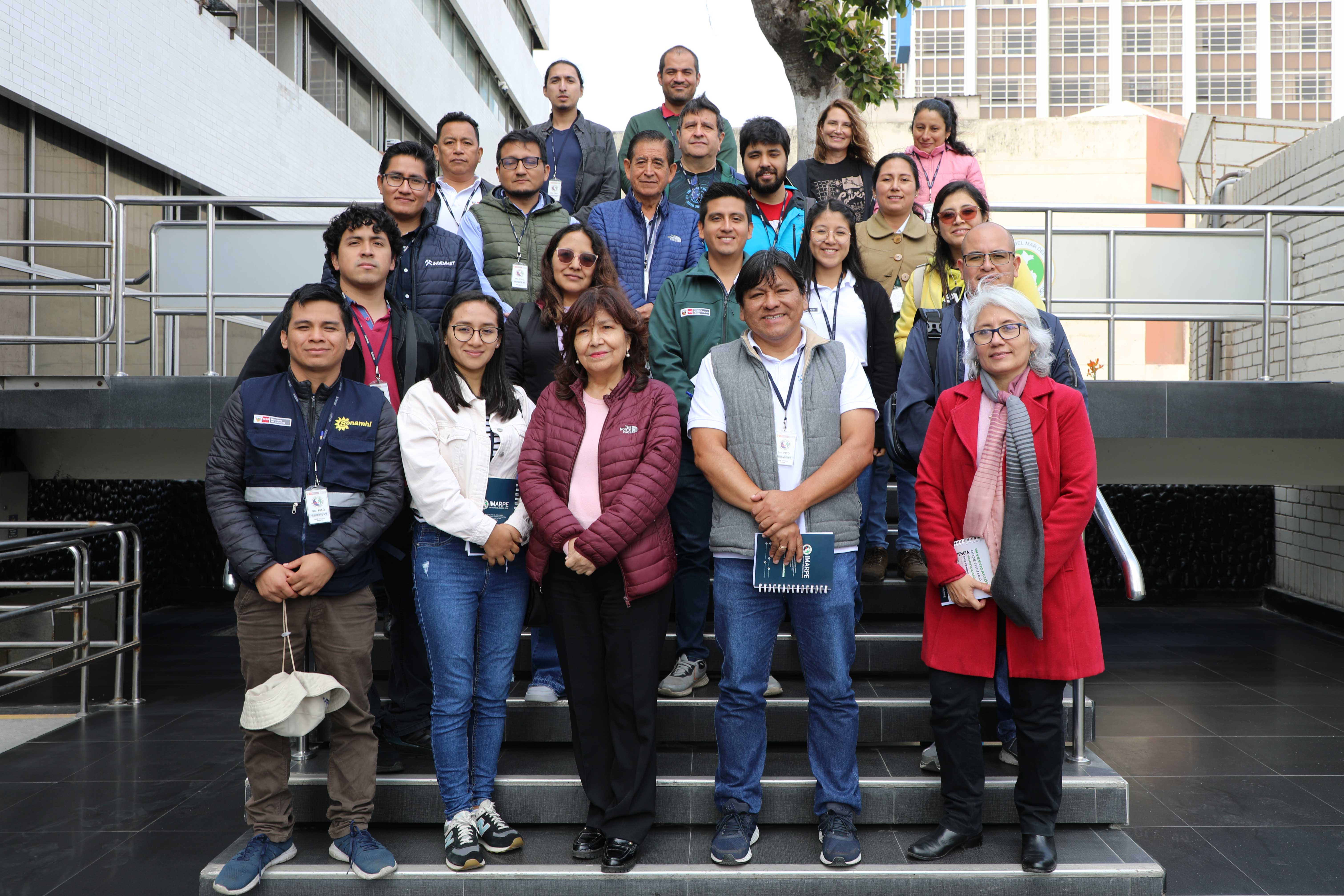 Institutos Públicos de Investigación realizan visita técnica a IMARPE como parte del trabajo colaborativo que promueve el Concytec