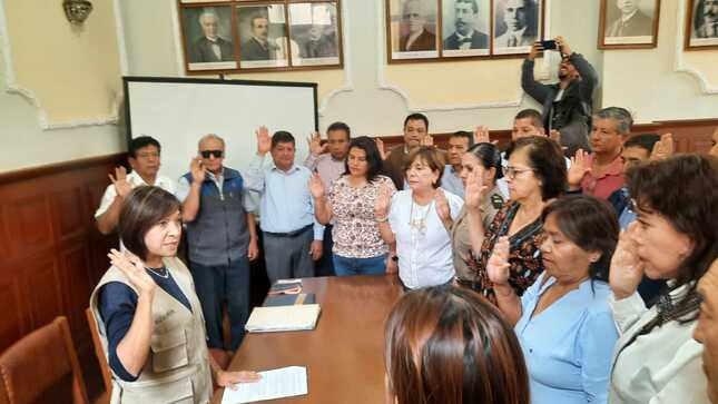 Alcaldesa instala Comisión Consultiva de Transporte y Tránsito Terrestre de la MPCH