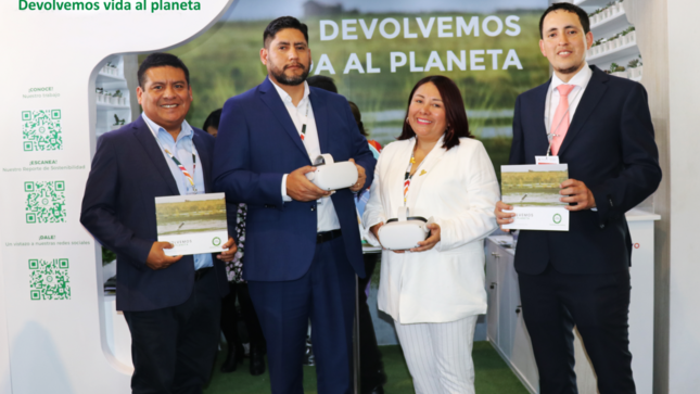 AMSAC presentó experiencia de remediación de pasivos mineros con realidad virtual en Perumin 36