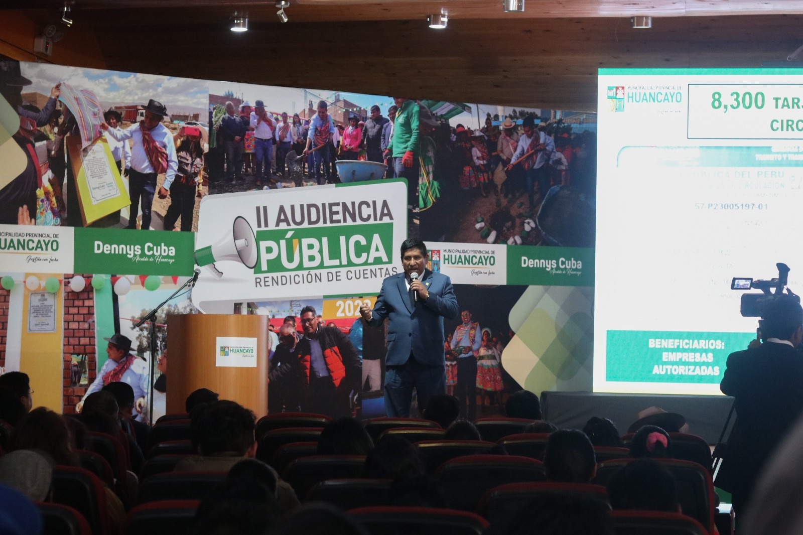 La comuna huanca cumplió con el acto de transparencia
