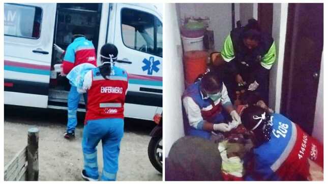 Samu atiende oportunamente emergencia obstétrica en Santa María - Huaura