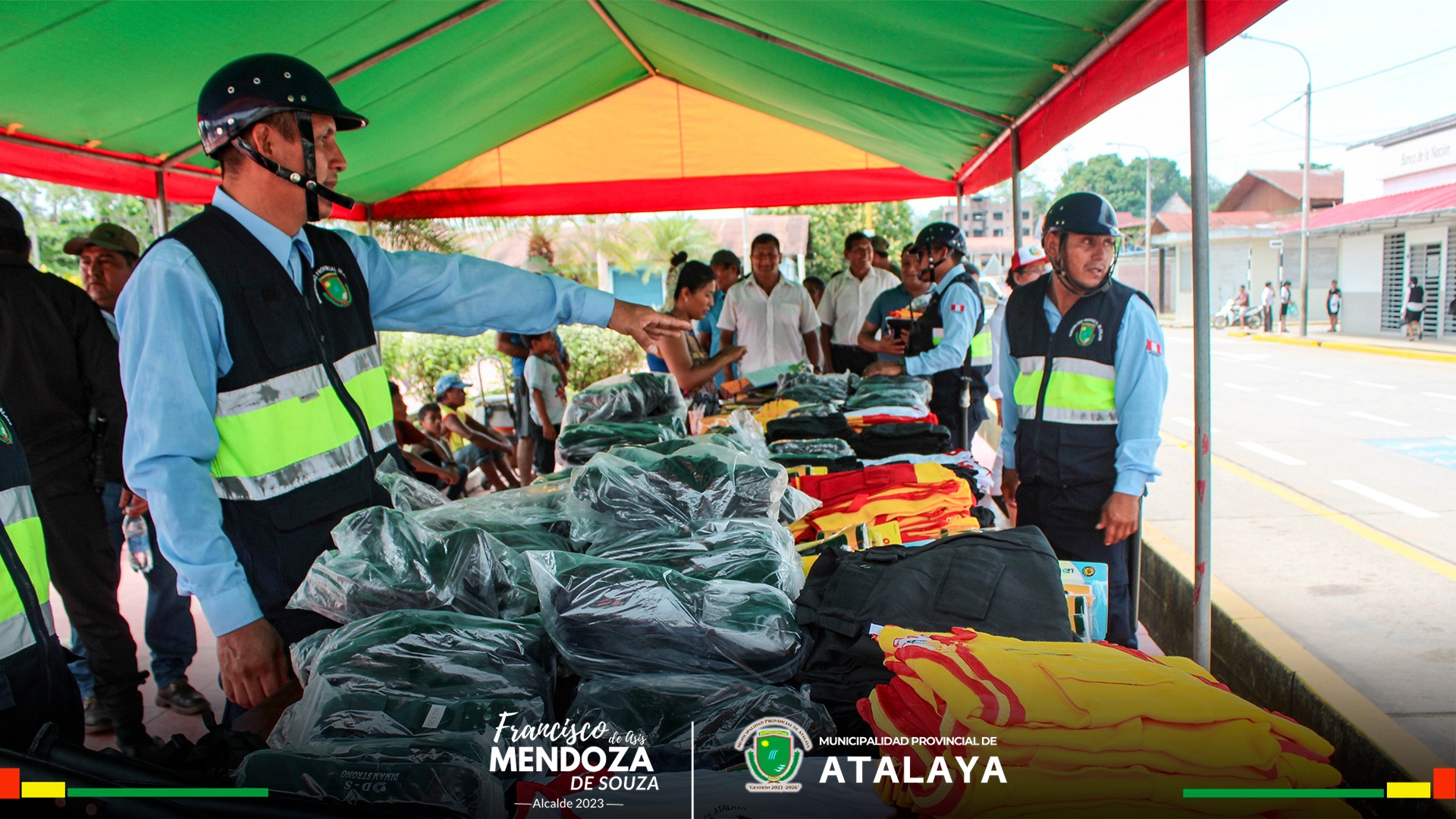 Entrega implementos a Seguridad Ciudadana