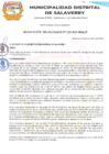 Vista preliminar de documento Resolucion de Alcaldia N°258-2023-MDS-A