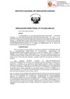 Vista preliminar de documento Resolución Directoral N° 0273-2023-INIA-OA
