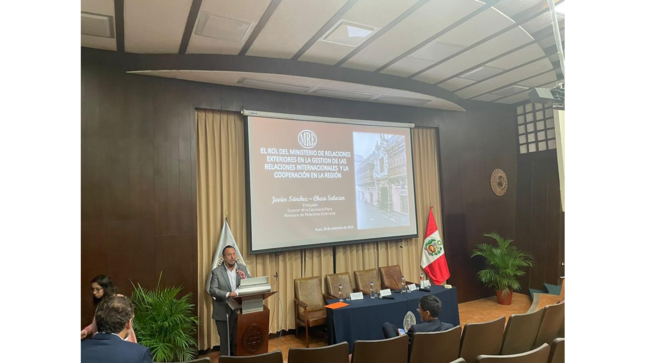 Embajador Javier Sánchez-Checa
