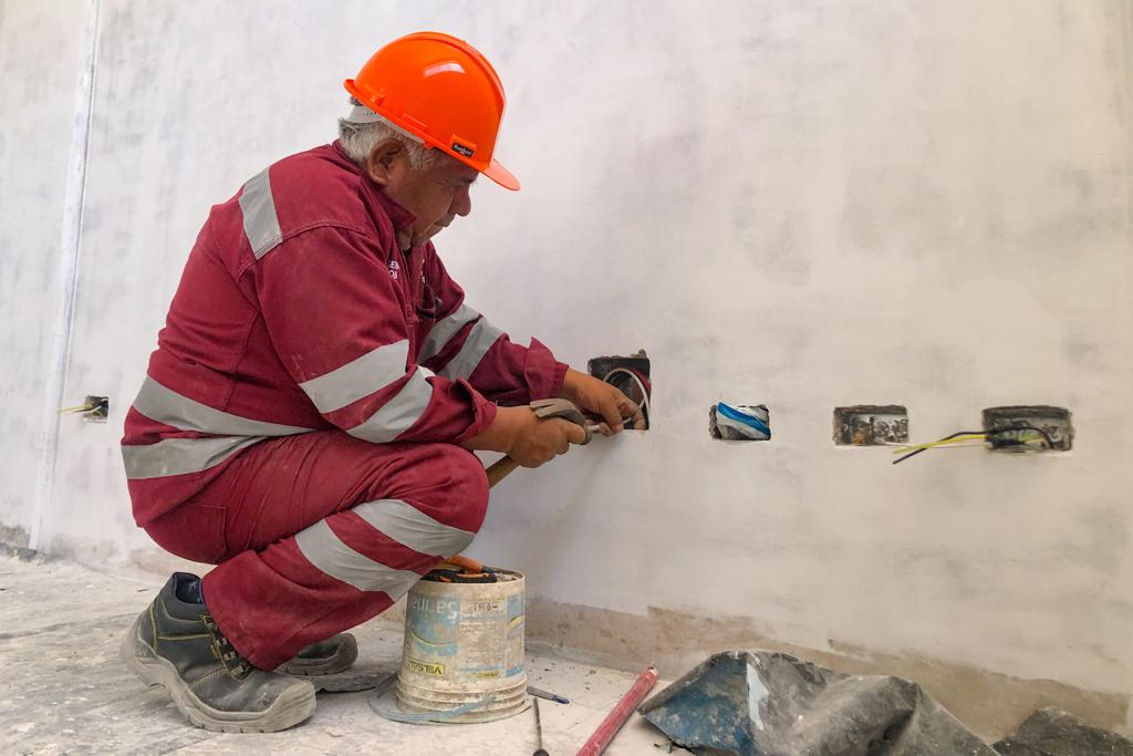 Obra de I.E. Samuel Alcázar será entregada en diciembre