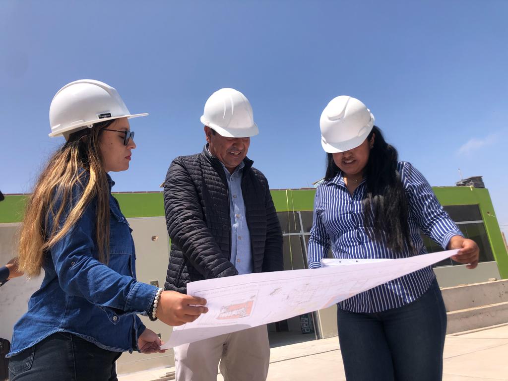 Obra de I.E. Samuel Alcázar será entregada en diciembre