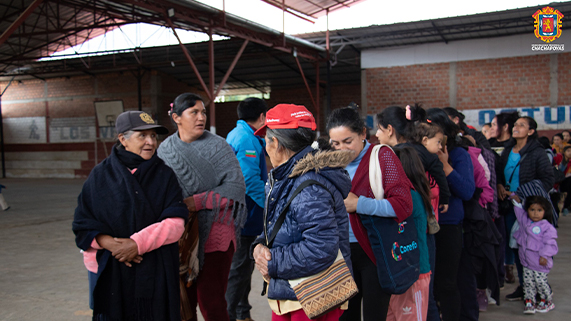 Entrega de donativos