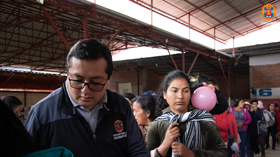 Entrega de donativos