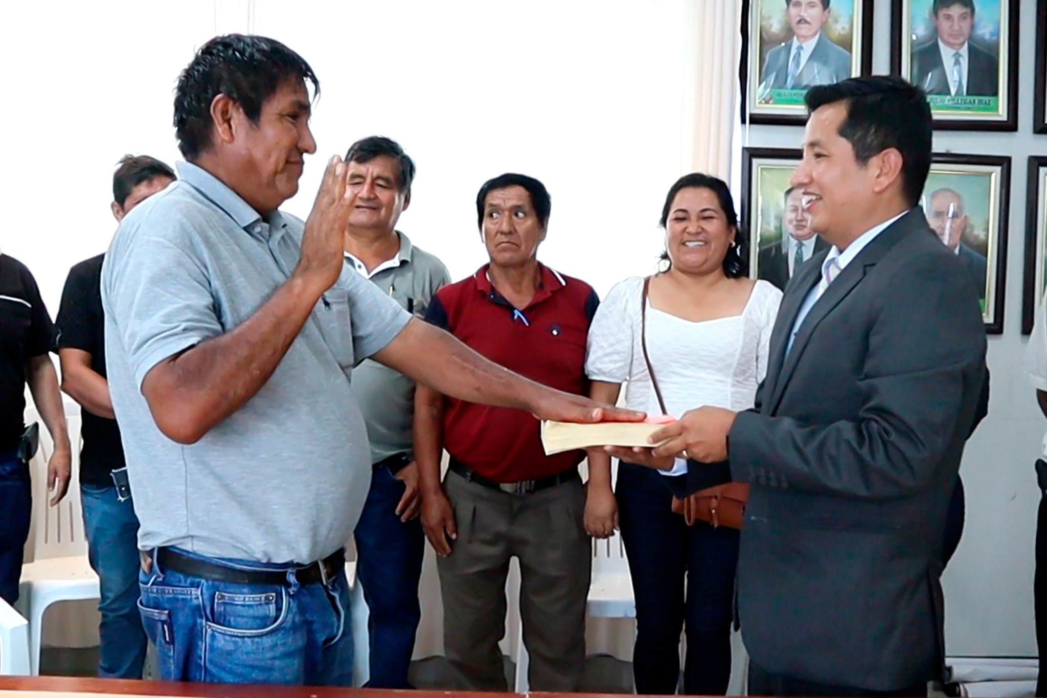 Juramentación se llevó a cabo en la Municipalidad