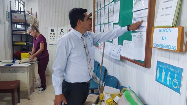 Una posta médica visitada se encontraba cerrada 