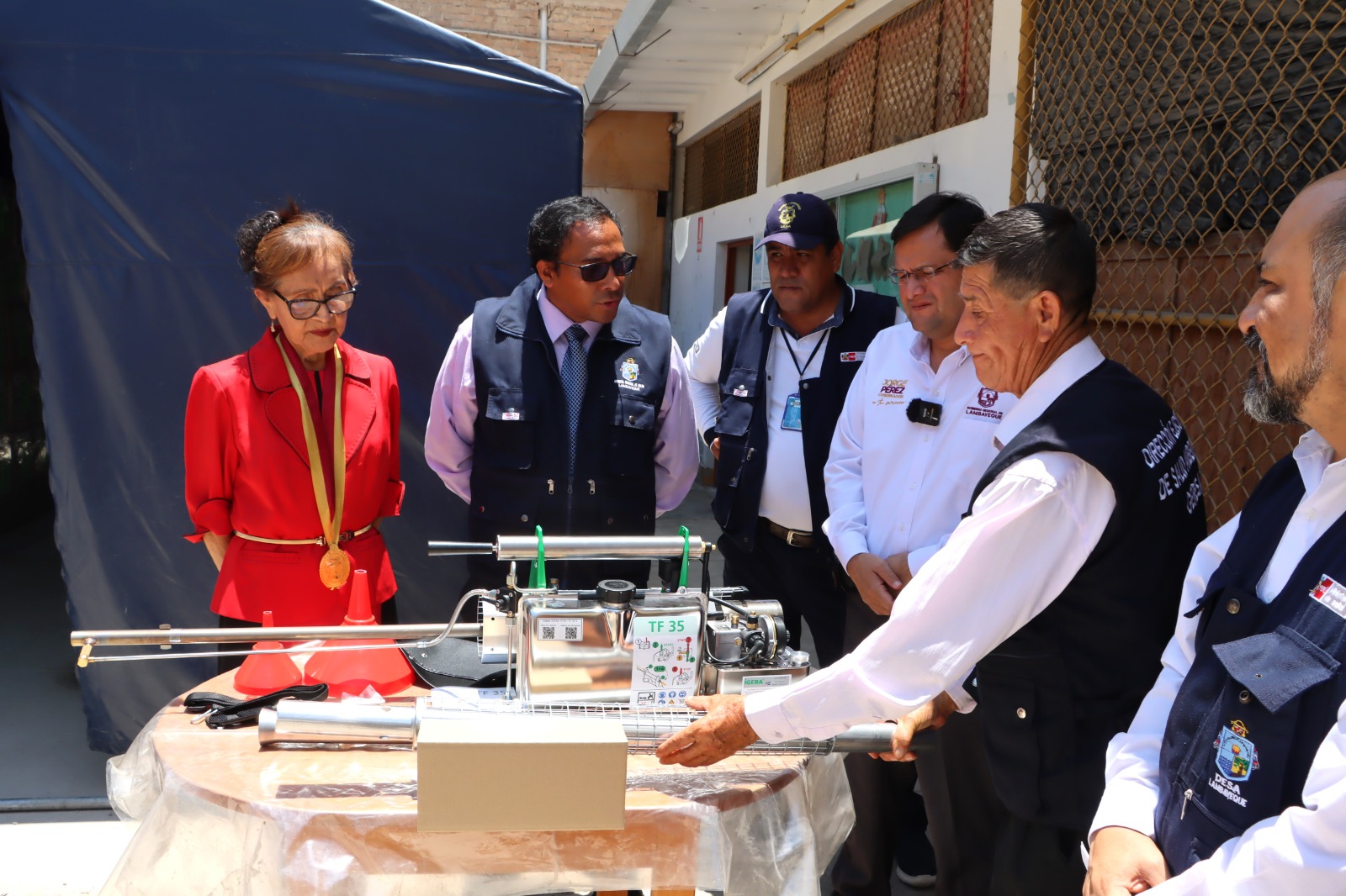 185 Termonebulizadores llegaron a Lambayeque para reforzar la lucha contra el dengue