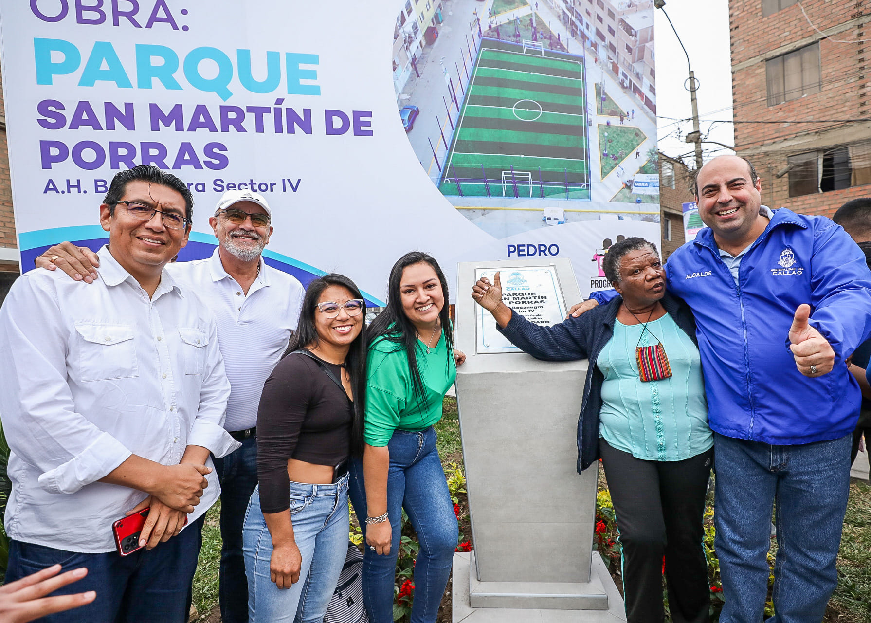 inauguración cancha 