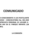 Vista preliminar de documento _COMUNICADO_DE_ENTREVISTA