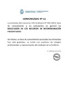 Vista preliminar de documento COMUNICADO CAS ORD. N°011-2023-PROCESO DE CONVOCATORIA CAS ORDINARIO N° 001-2023-RESULTADOS DE RECONSIDERACION DE EVALUACIÓN 