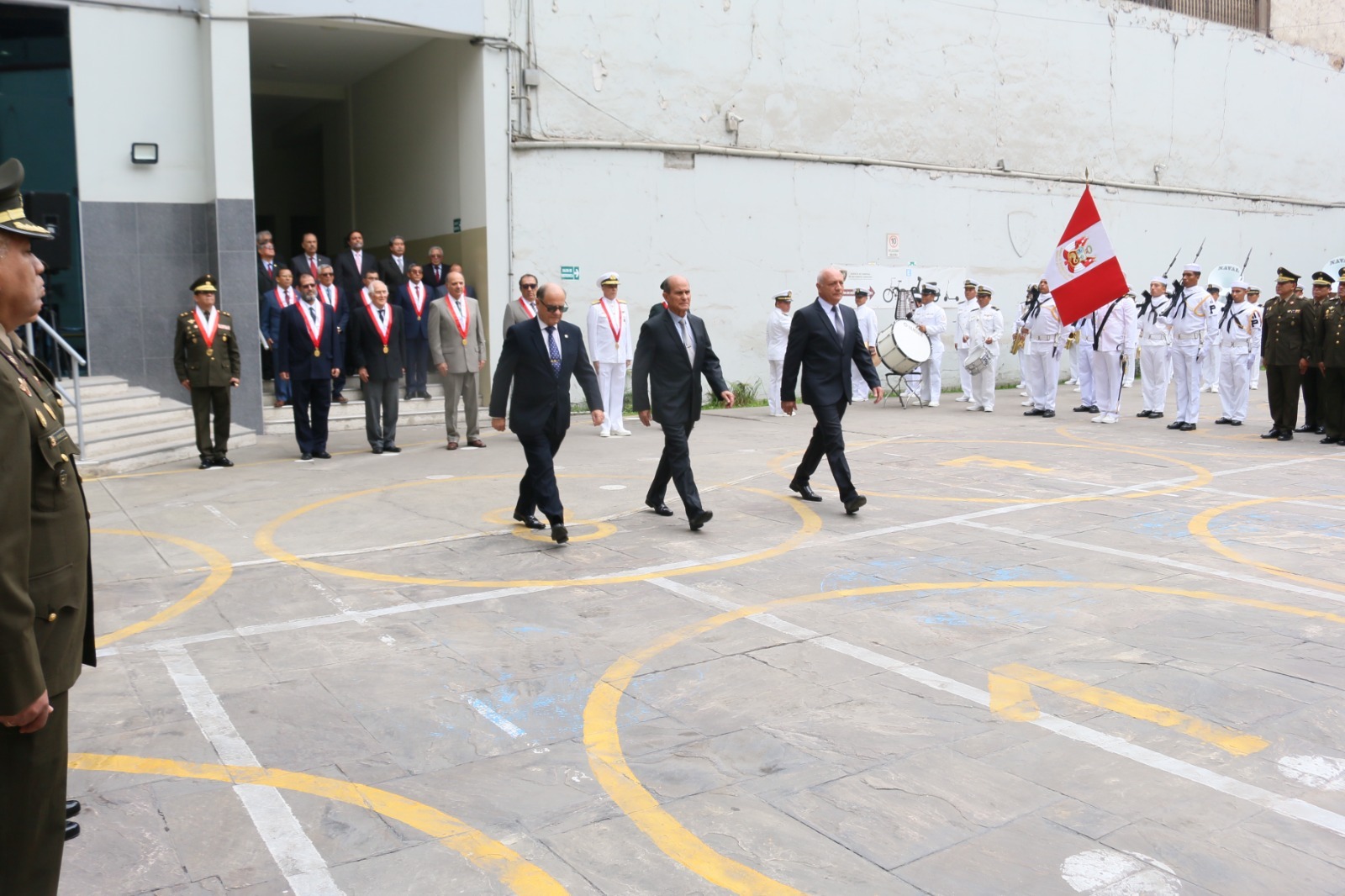 Ceremonia por el 202° Aniversario de la Creación de Marina de Guerra y el 144° Aniversario del Glorioso combate Naval de Angamos