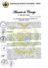 Vista preliminar de documento ACUERDO DE CONCEJO N° 008-2023-MDQ - APROBAR LA REMUNERACION DEL SEÑOR ALCALDE Y REGIDORES DE LA MUNICIPALIDAD DISTRITAL DE QUILMANA