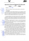 Vista preliminar de documento RDRE. 2167-2023-DREJ-DECLARA NO A LUGAR AL INICIO DE  PROC.  ADMINIST.  CONTRA SILVIA DORREGARAY, DIR.  UGEL YAULI