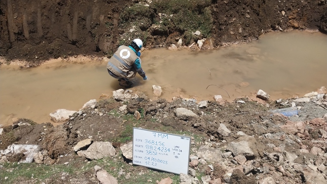 Pasco: OEFA atiende denuncia ambiental sobre posibles afectaciones por voladuras de rocas en la cantera Yanamachay de la empresa Nexa Resources