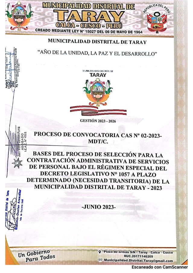 decreto legislativo N° 1057 – CAS