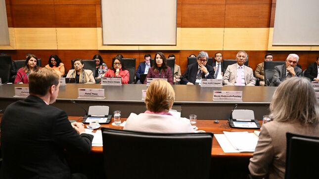 En la sede del Ministerio de Relaciones Exteriores