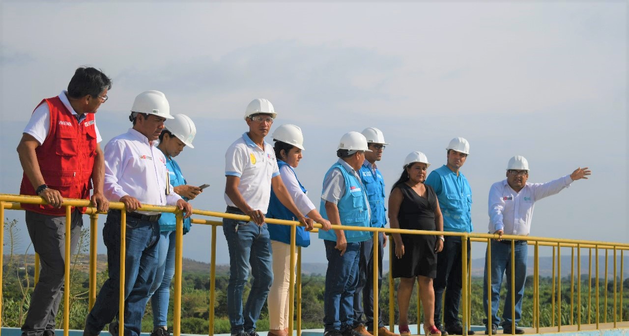 Agua Tumbes logra articular con UNICEF y COOPI donación de insumos químicos y tuberías 