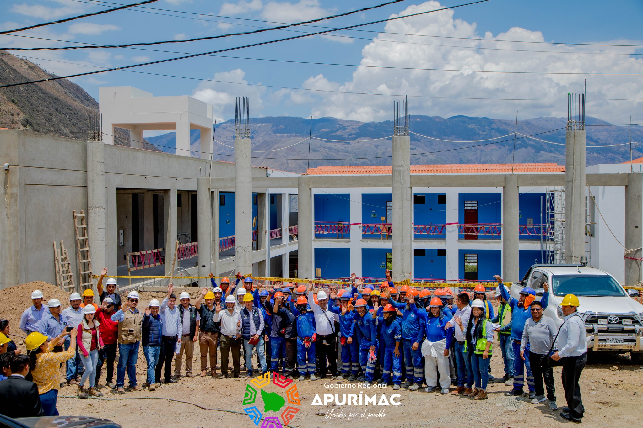 ¡Gobernador Regional Percy Godoy supervisó el avance de la obra CEBE la Salle a puertas de ser culminado!