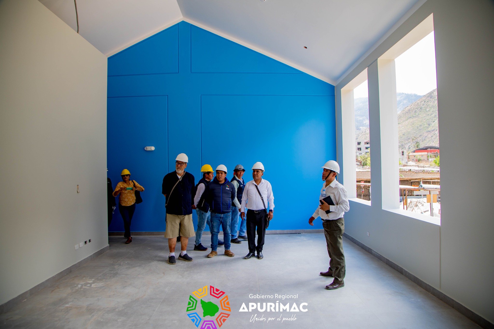 ¡Gobernador Regional Percy Godoy supervisó el avance de la obra CEBE la Salle a puertas de ser culminado!