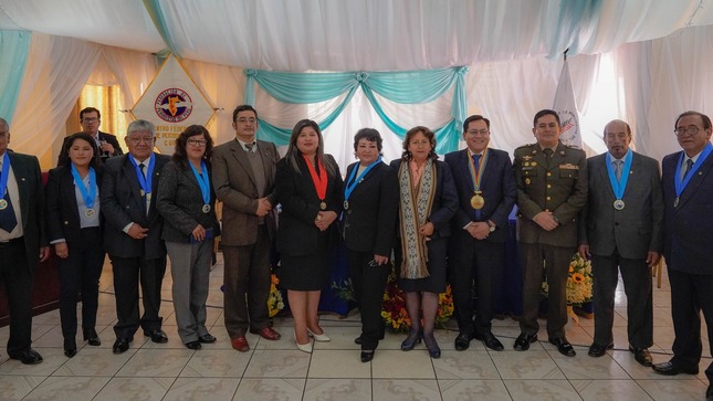 Presidenta de la Corte Superior de Justicia de Cusco participó de la Ceremonia de Juramentación del Centro Federado de Periodistas del Perú 