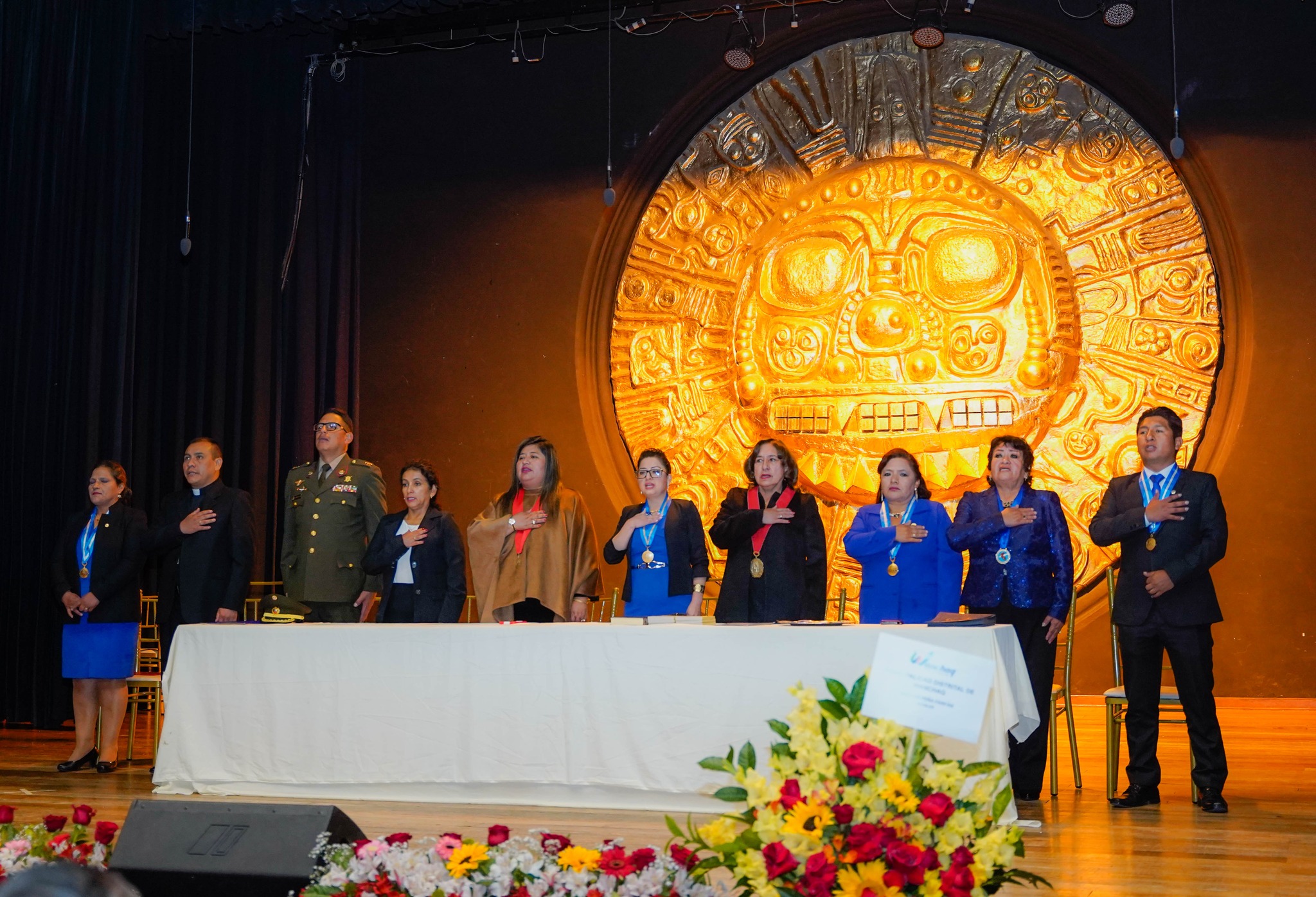 residenta de la Corte Superior de Justicia de Cusco, participó de la ceremonia por el “Día del Periodista Peruano”