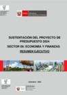 Vista preliminar de documento RESUMEN_EJECUTIVO_SUSTENTACION_PRESUPUESTO_2024_SE