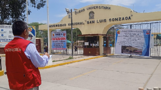 La Contraloría General de la República detectó que funcionarios de la Universidad Nacional San Luis Gonzaga (UNICA) concretaron la adquisición de bienes informáticos mediante una compra fraccionada que no correspondía, a un solo proveedor sin experiencia en el rubro y cuyos equipos ofertados no cumplían con la totalidad de características técnicas requeridas. 
