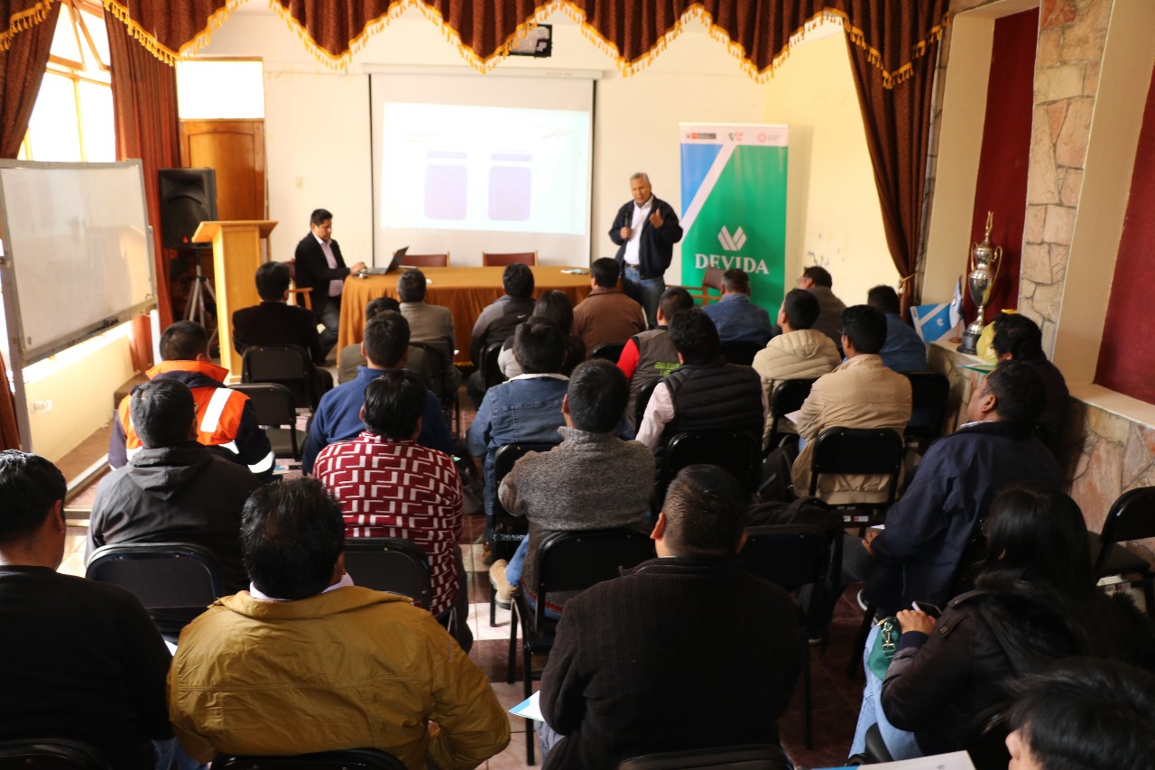 Devida capacita a equipos municipales de Puno, Cusco y Madre de Dios en elaboración de proyectos de inversión