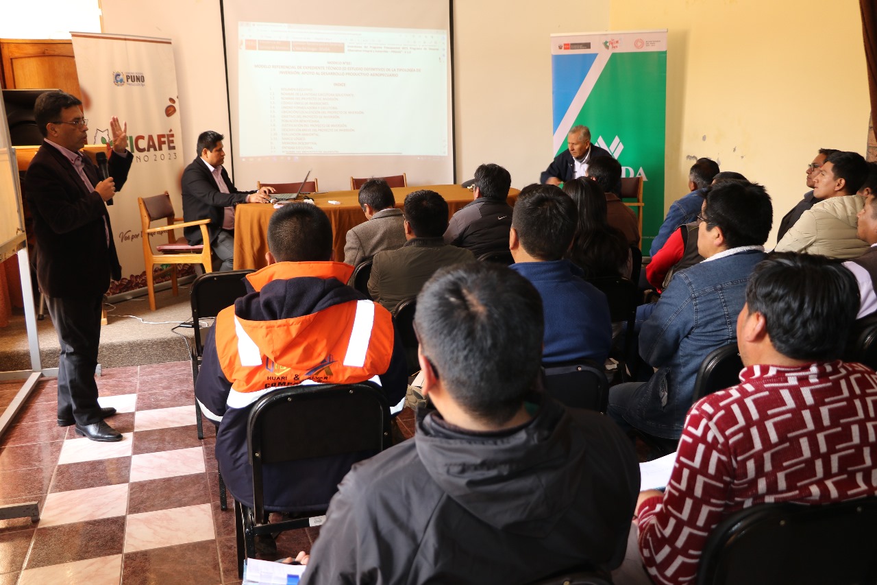 Devida capacita a equipos municipales de Puno, Cusco y Madre de Dios en elaboración de proyectos de inversión
