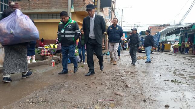 En el área de plan de recuperación de residuos sólidos del barrio progreso