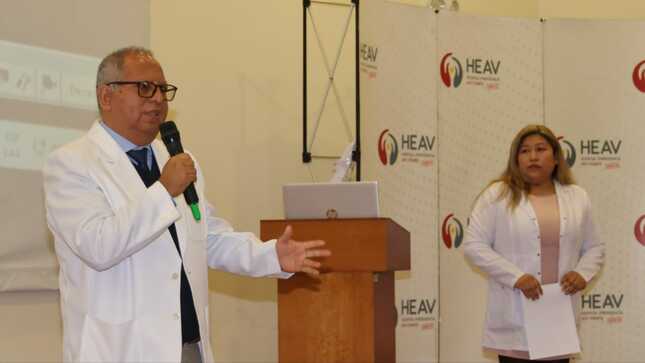 Hospital Lima Este–Vitarte realizó primer curso de medicina post pandemia
