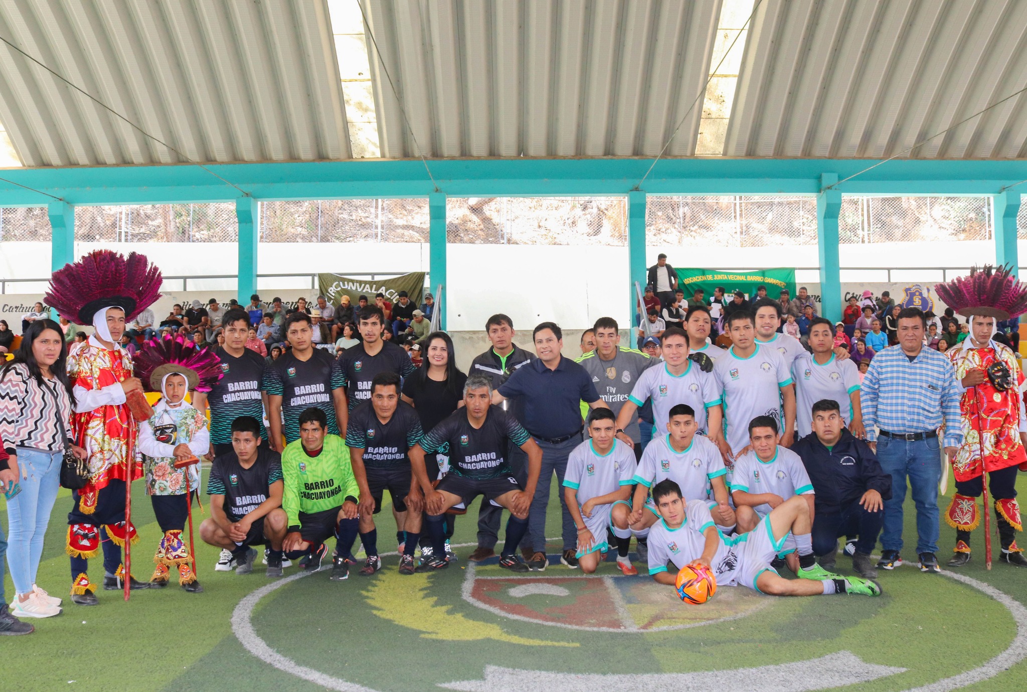 Iniciamos el campeonato deportivo interbarrios de Fulbito y Voley.