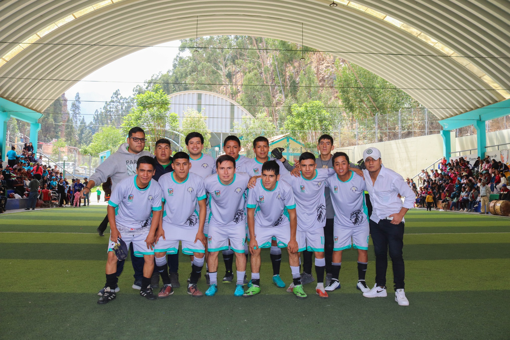 Iniciamos el campeonato deportivo interbarrios de Fulbito y Voley.