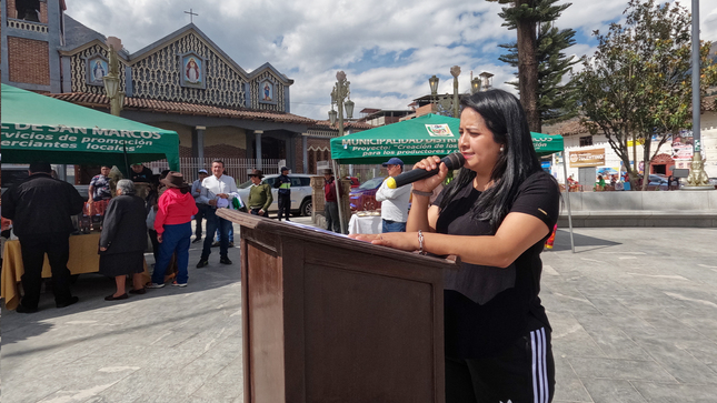 La Municipalidad de San Marcos recibió a la Caravana de doble tracción.