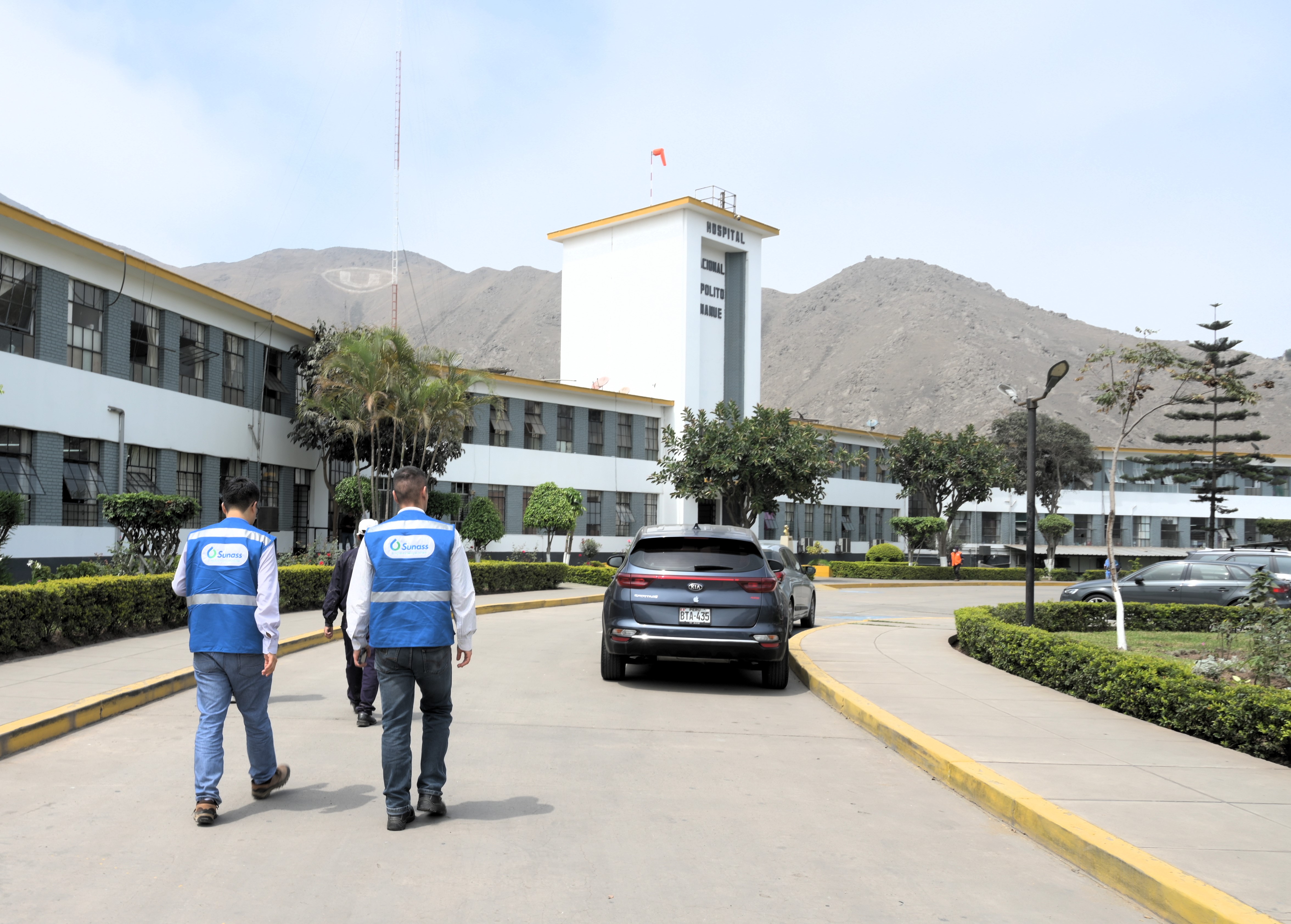 Sunass supervisó restablecimiento del servicio de agua